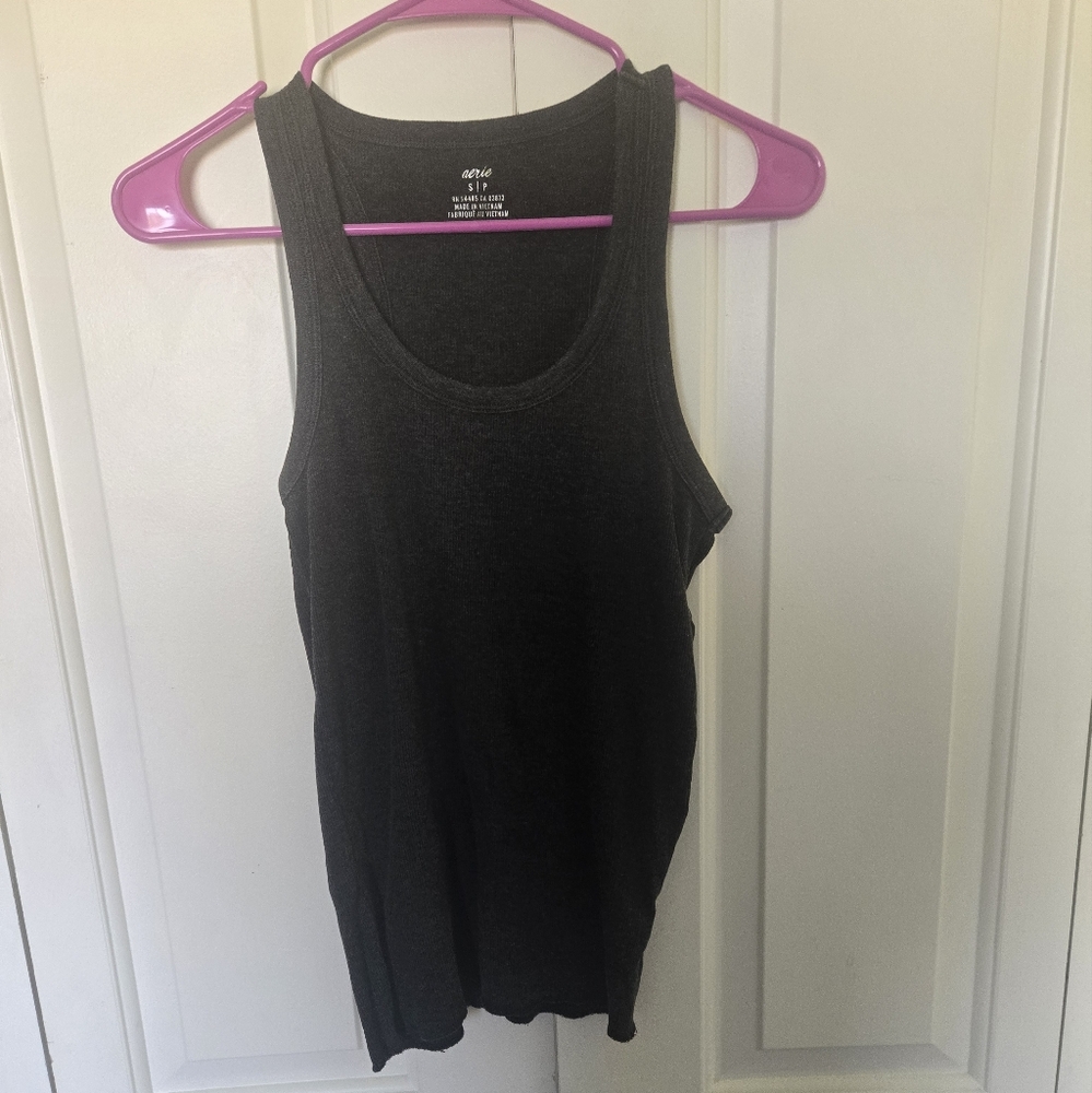 Aerie Women's Black Tank Top